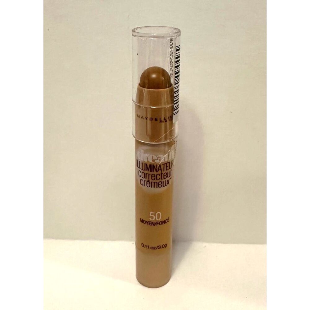 Maybelline New York Dream Brightening Creamy Concealer #50 Medium/Deep NEW
